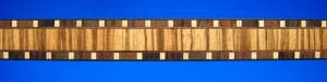 rosewood/maple/zebrawood ladder strip rosewood/maple/zebrawood ladder strip