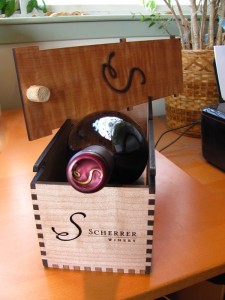 Scherrer Winery box