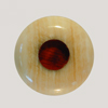 Fossilized Mammoth Ivory Bridge Pin w/ tortoise dot