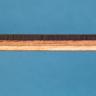 Maple Walnut Black Fiber Binding