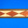Diamond Pattern, Bloodwood/Maple Inlay Banding Strip