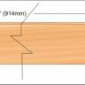 Maple veneer inlay strip