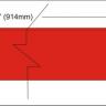 Red poplar veneer inlay strip