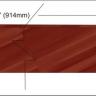 Indian rosewood veneer inlay strip