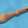 Maple turned tool handle
